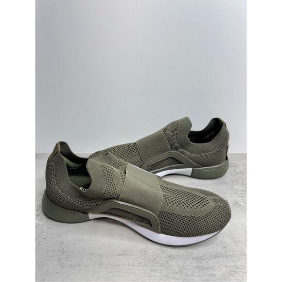 Blondo Mens Sneakers Size 9 Olive Green Knit Waterproof Athletic NEW - Picture 5 of 8